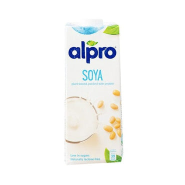 Alpro Soya Original Milk at zucchini